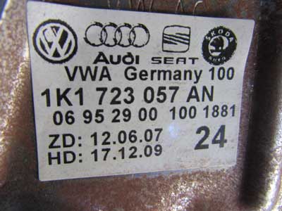 Audi TT Mk2 8J OEM Brake Pedal Assembly 1K1723057AN 2008 2009 2010 2011 20125